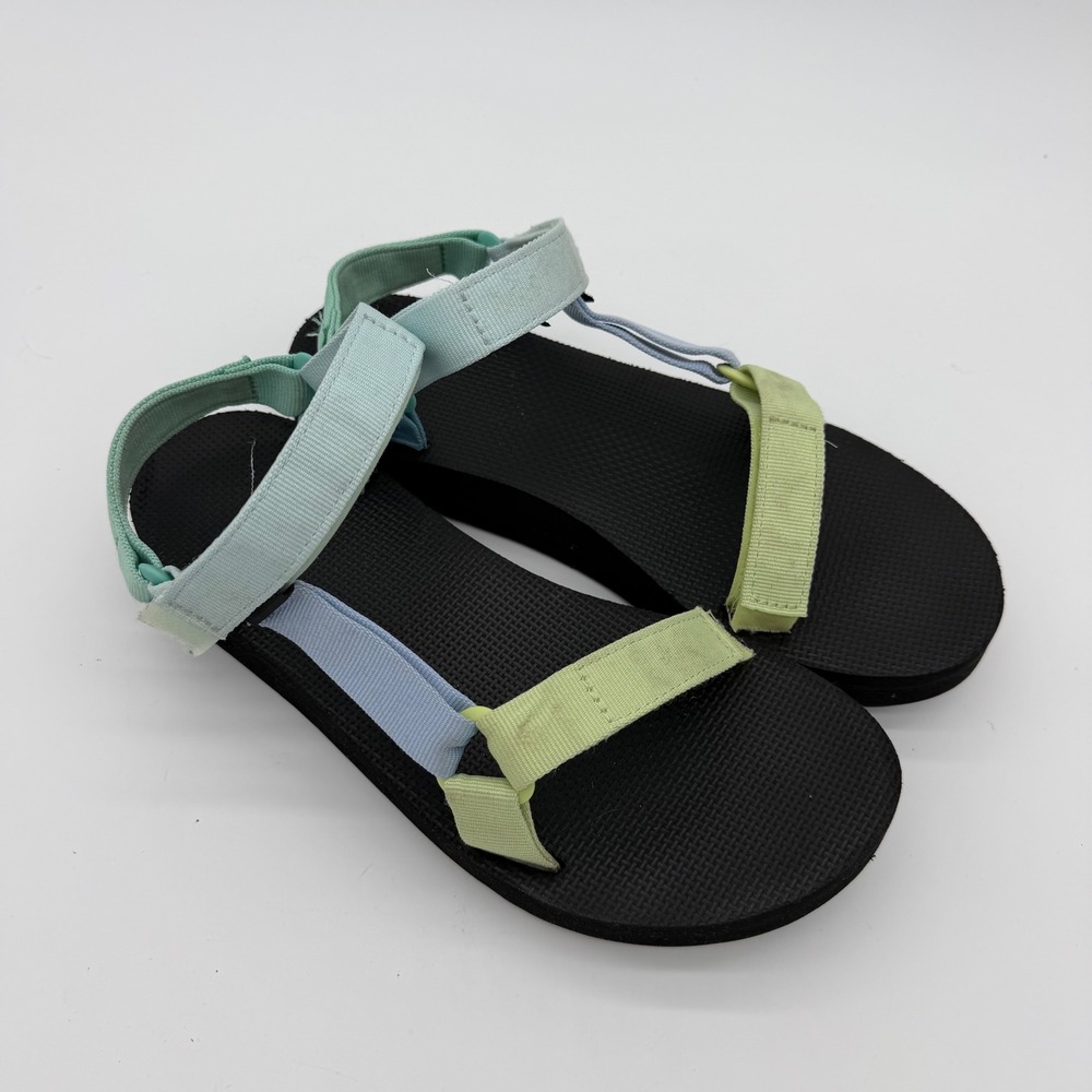 Teva‎ Original Universal Sandals Women Size 10 Multi Pastel Sport Strappy